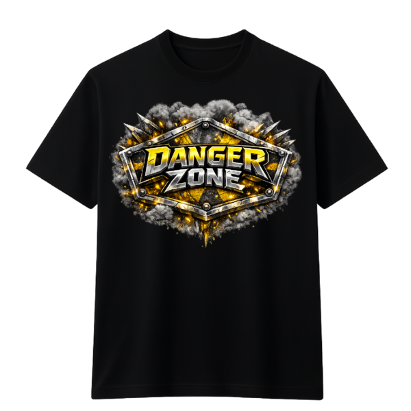T-shirt Danger zone - modèle #8