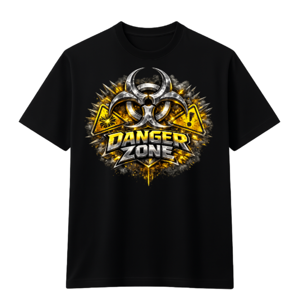 T-shirt Danger zone - modèle #7