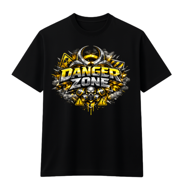 T-shirt Danger zone - modèle #1