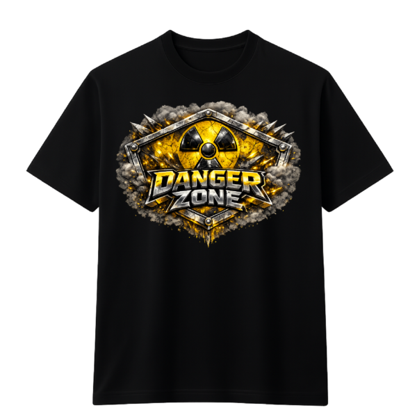 T-shirt Danger zone - modèle #6